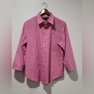 Ralph Lauren Sport Pink Button Down